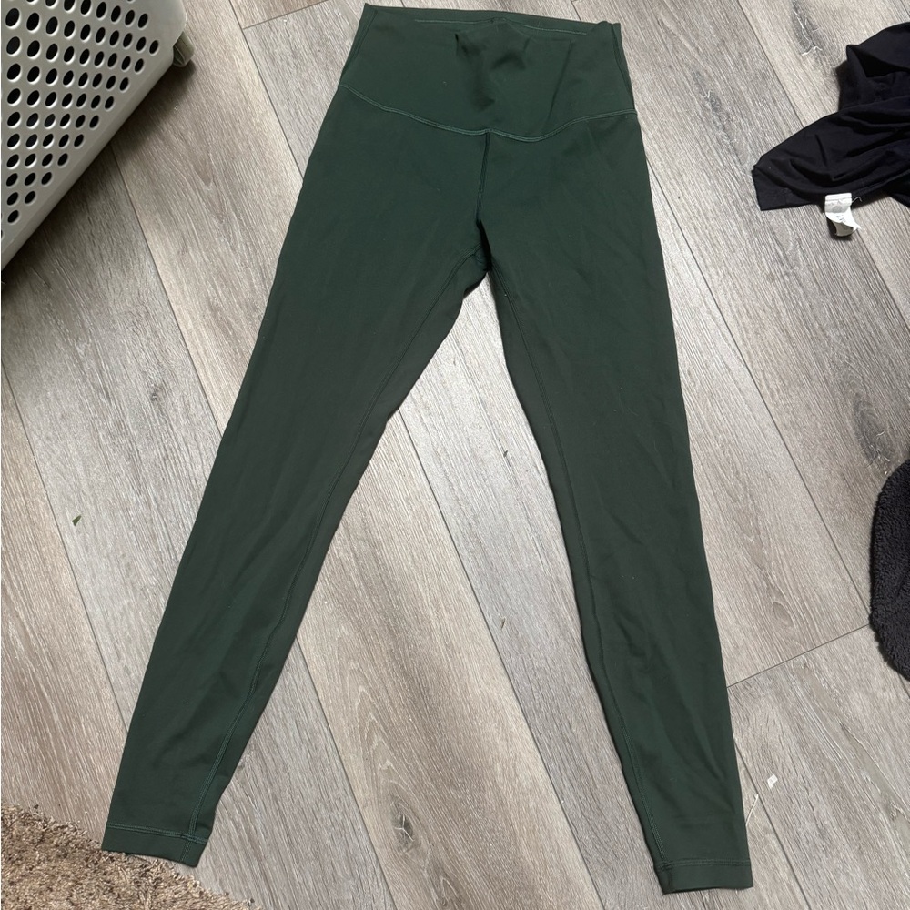 LULULEMON Forest Green Leggings
